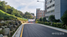 숲 품은 화합 도로 광주 남구, 월산동에 155m 도로 개설