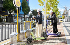 킥보드 전용주차장 설치 눈길