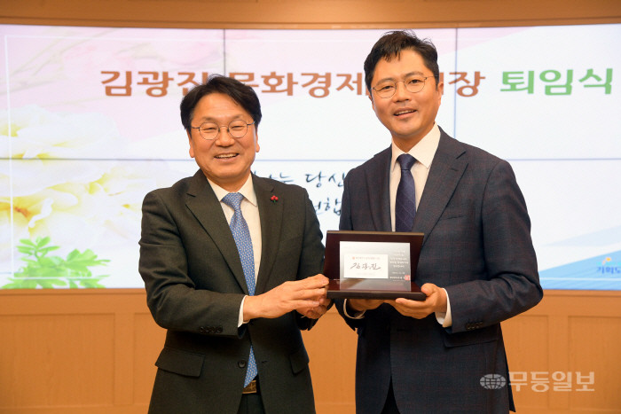 김영문 광주시 문화경제부시장, 취임식 생략하고 전통시장 방문으로 공식 업무 시작