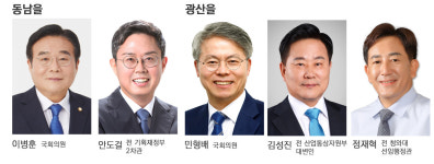 광주 동남을-광산을 공천권 누가 잡나