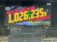 KIA타이거즈, 시즌 홈 최다 관중 돌파