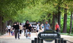 추석 아닌 하석(夏夕)···가을 폭염에 시민들 땀 뻘뻘