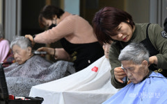 사랑의 가위소리 미용봉사