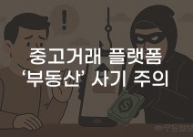 [무잇슈] 중고거래 플랫폼서 부동산 사기···공인중개사가 안전