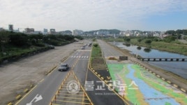 무심천하상도로 중복구간, 무심천 품으로