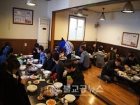 사창동 대도영지한우식당, 20년 봉사
