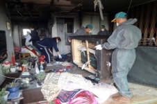 화재가정에 따뜻한 손길