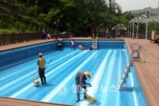 충북알프스자연휴양림 손님맞이 분주