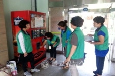 논산시, 식품자동판매기 위생점검
