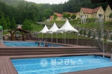보은, 충북알프스자연휴양림 물놀이장 개장
