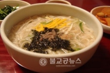 여름철 별미 안동국시