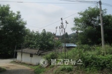 강서1동 부모산 둘레길 야양동 마을 솟대