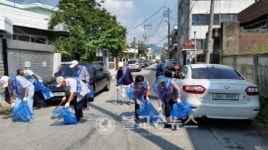 수곡1동 경로당회원, 노인자원봉사문화 활성화