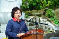 옥천 덕은사, 산신불 점안 법회 봉행