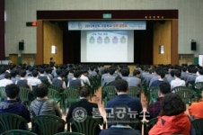 옥천중학교, 고등학교 입학 설명회