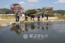 청양읍, 지천생태공원 연못 방류행사