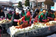 구룡면, 사랑의 김장나누기 행사