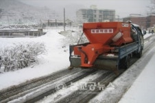 상당구, 도로제설 대책 추진