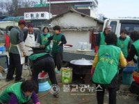 풍산읍새마을부녀회 자장면 봉사활동