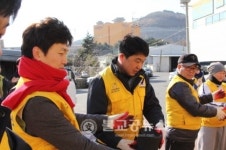 마이산탑사 릴레이 연탄나눔 봉사