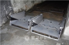 청주시, 우수토실 토사유입 방지장치 설치