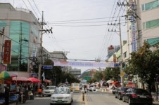 영동군,  중앙로 가로경관정비 사업 완료