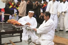 안동석빙고장빙제 개최