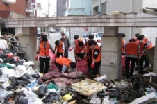 사직1동, 새봄맞이 대청소 실시