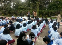 성산중학교, 국화 가꾸기 교육