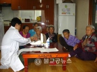 계룡시, 취약지 이동진료 운영 큰 호응