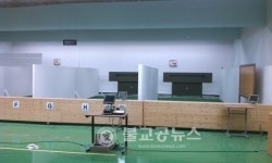 청주종합사격장, 사격대회 전자표적 구축