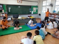 예산소방서 , 대흥초 찾아가는 심폐소생술 교육 !