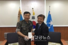 청주보훈지청, 호국보훈의 달 군부대 위문