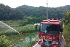 충주 소태면, 가뭄 총력 대응
