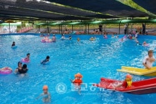 금강자연휴양림 물놀이장 개장