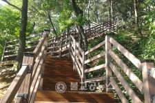 청주시, 상당산성 등산로 새 단장