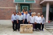 풍천면 팔용농산, 경로당 에어컨 기증