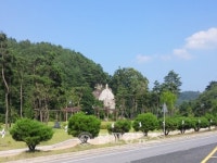 솔씨공원 바람개비 태극기동산 조성