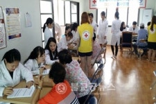 적십자충남대의과대학의료봉사회 무료진료