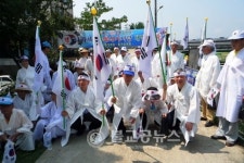 용상 마뜰주민, 태극기 사랑 대행진