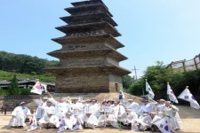 용상 마뜰주민, 태극기 사랑 대행진