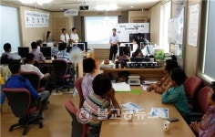 계룡시, 연산천내 도로 개설 주민설명회 개최