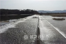 옥천군, 청산면 장위보 개·보수