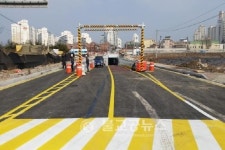 고양시, 능곡 삼성지하차도 공사 완료