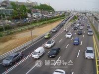 강변북로(일산방향)↔서빙고로(한남동) 연결