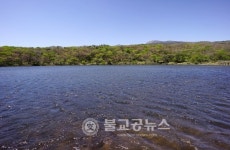 제주 한라산 사라오름 산정호수 만수