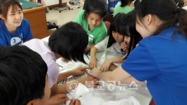 청성초, 교육기부활동 실시