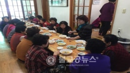 영동군 경로당 가사도우미, 인기만점