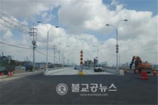부산시명지동진 지하차도개통