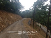 낭성면 인경리~삼산리 임도개설 완료